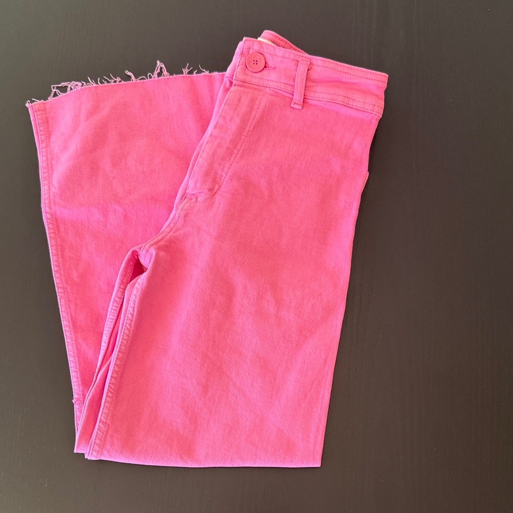 Zara Women's High-Rise Pink Jeans 2